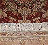 Tabriz Beige Hand Knotted 69 X 100  Area Rug 400-16371 Thumb 15