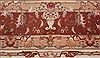 Tabriz Beige Hand Knotted 69 X 100  Area Rug 400-16371 Thumb 6