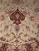 Tabriz Beige Hand Knotted 69 X 100 Area Rug 400-16371 Thumb 11
