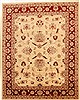 Pishavar Beige Square Flat Woven 67 X 83  Area Rug 250-16379 Thumb 0