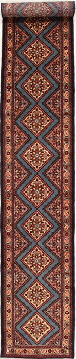 Hamedan Multicolor Runner Flat Woven 22 X 157  Area Rug 251-16385 Image 0