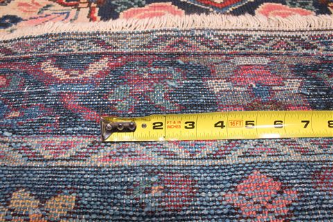 Bakhtiar Red Hand Knotted 46 X 67 Area Rug 400-16394 Image 4