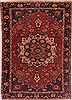 Bakhtiar Red Hand Knotted 46 X 67  Area Rug 400-16394 Thumb 0