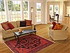 Bakhtiar Blue Hand Knotted 42 X 64 Area Rug 400-16412 Thumb 5
