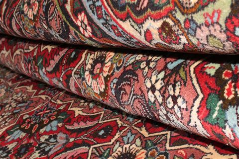 Bidjar Red Hand Knotted 611 X 90 Area Rug 400-16416 Image 4