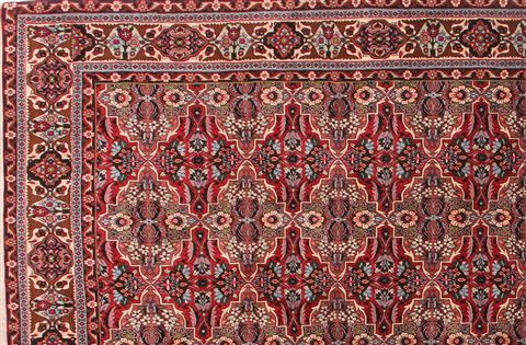 Bidjar Red Hand Knotted 611 X 90 Area Rug 400-16416 Image 1