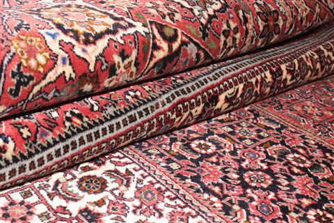 Bidjar Beige Hand Knotted 69 X 99 Area Rug 400-16418 Image 9
