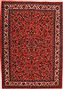 Sarouk Purple Hand Knotted 73 X 103  Area Rug 400-16419 Thumb 0