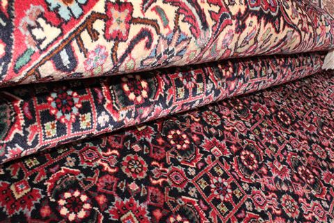 Bidjar Purple Hand Knotted 69 X 99 Area Rug 400-16421 Image 7