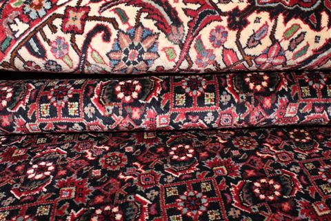 Bidjar Purple Hand Knotted 69 X 99 Area Rug 400-16421 Image 8