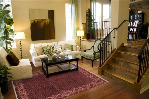 Bidjar Purple Hand Knotted 69 X 99 Area Rug 400-16421 Image 3