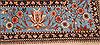 Tabriz Orange Hand Knotted 71 X 101 Area Rug 400-16422 Thumb 5