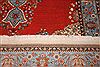Tabriz Orange Hand Knotted 71 X 101 Area Rug 400-16422 Thumb 12