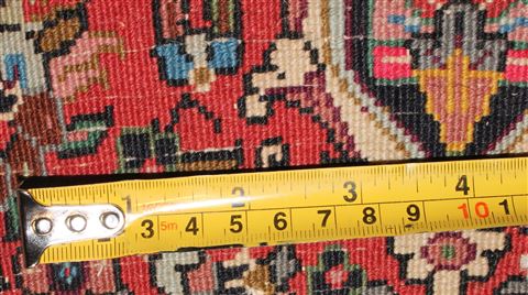 Bidjar Blue Square Hand Knotted 610 X 83 Area Rug 400-16423 Image 2