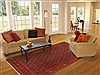 Tabriz Blue Hand Knotted 610 X 98 Area Rug 400-16424 Thumb 2