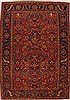 Heriz Red Hand Knotted 73 X 102  Area Rug 400-16427 Thumb 0