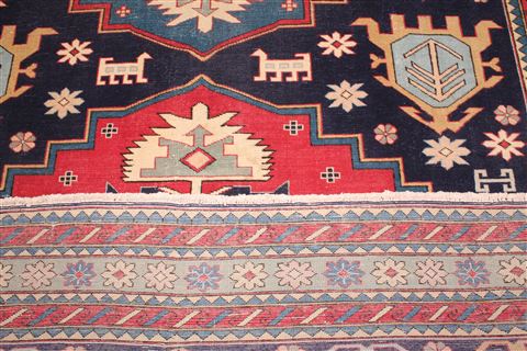 Turco-Persian Blue Hand Knotted 66 X 97 Area Rug 400-16429 Image 1
