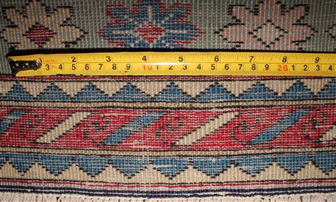 Turco-Persian Blue Hand Knotted 66 X 97 Area Rug 400-16429 Image 2