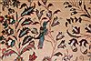 Tabriz Beige Hand Knotted 66 X 91 Area Rug 400-16432 Thumb 12