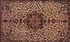 Tabriz Beige Hand Knotted 66 X 91 Area Rug 400-16432 Thumb 3