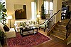 Sarouk Blue Hand Knotted 71 X 104 Area Rug 400-16433 Thumb 3