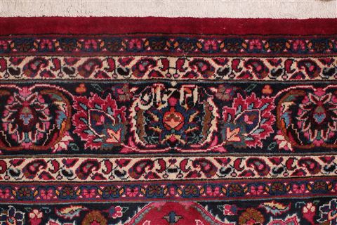 Mashad Red Hand Knotted 69 X 101 Area Rug 400-16434 Image 11