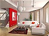 Zanjan Red Hand Knotted 34 X 410 Area Rug 400-16448 Thumb 5