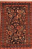 Shahsavan Black Hand Knotted 33 X 50 Area Rug 400-16451 Thumb 0