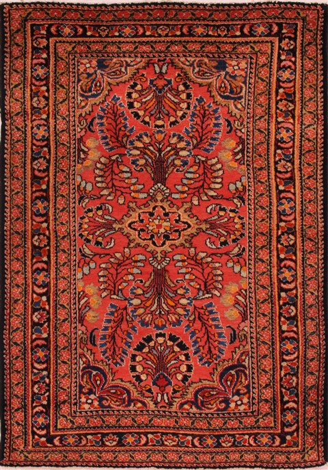 Lilihan Purple Hand Knotted 35 X 50 Area Rug 400-16457 Image 0