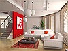 Hamedan Red Hand Knotted 25 X 42 Area Rug 400-16460 Thumb 4