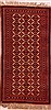 Turkman Red Hand Knotted 32 X 63  Area Rug 400-16465 Thumb 0