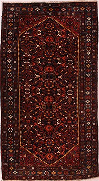 Persian Bakhtiar Blue Runner 10 to 12 ft Wool Carpet 16483