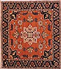 Ardebil Purple Hand Knotted 62 X 69  Area Rug 400-16484 Thumb 0