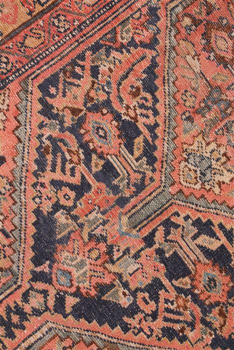 Malayer Purple Runner Hand Knotted 35 X 208 Area Rug 400-16488 Image 7