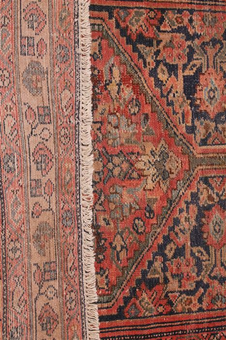 Malayer Purple Runner Hand Knotted 35 X 208 Area Rug 400-16488 Image 9