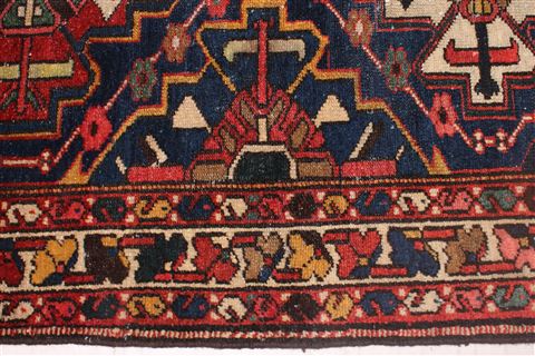 Bakhtiar Blue Runner Hand Knotted 36 X 112 Area Rug 400-16489 Image 6