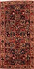 Bakhtiar Red Runner Hand Knotted 50 X 100  Area Rug 400-16493 Thumb 0