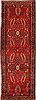 Hamedan Red Runner Hand Knotted 33 X 99 Area Rug 400-16498 Thumb 0