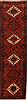 Meshkin Orange Runner Hand Knotted 32 X 124 Area Rug 400-16500 Thumb 0