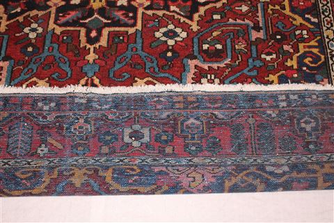 Bakhtiar Red Hand Knotted 86 X 121 Area Rug 400-16503 Image 23