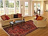 Heriz Purple Hand Knotted 80 X 115 Area Rug 400-16505 Thumb 4