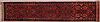 Hamedan Purple Runner Hand Knotted 29 X 172 Area Rug 400-16507 Thumb 3