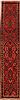Hamedan Purple Runner Hand Knotted 29 X 172 Area Rug 400-16507 Thumb 0