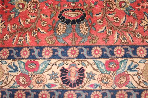 Khoy Purple Hand Knotted 411 X 93 Area Rug 400-16509 Image 2