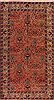 Khoy Purple Hand Knotted 411 X 93  Area Rug 400-16509 Thumb 0