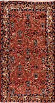 Persian Khoy Purple Rectangle 6x9 ft Wool Carpet 16509