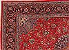 Sarouk Red Hand Knotted 98 X 131  Area Rug 400-16510 Thumb 4