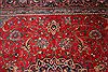 Sarouk Red Hand Knotted 98 X 131  Area Rug 400-16510 Thumb 9
