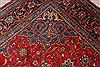 Sarouk Red Hand Knotted 98 X 131  Area Rug 400-16510 Thumb 10