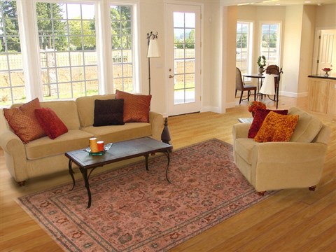 Tabriz Purple Hand Knotted 710 X 112 Area Rug 400-16511 Image 4